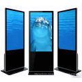 Capacitive touch screen for advertising player